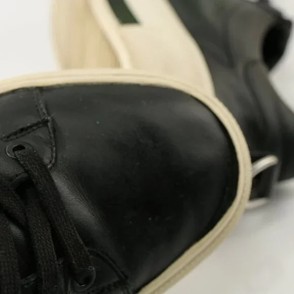 Kendall Kylie Tyler Womens Platform Sneaker Size 7.5 Black Leather Shoe Lace Up - Picture 9 of 12